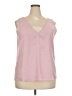 Nordstrom Pink Sleeveless Blouse Size XXL - photo 1