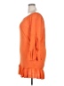 Young Threads Orange 3/4 Sleeve Top Size L - photo 5