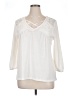 Absolutely Famous Ivory 3/4 Sleeve T-Shirt Size XL - photo 1