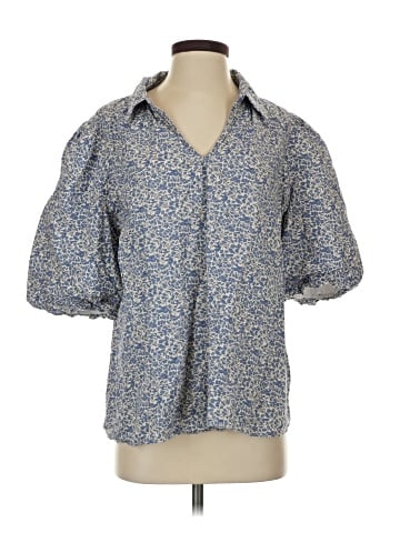 Bishop + Young Short Sleeve Blouse (view 1)