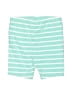 Hanna Andersson Stripes Teal Board Shorts Size 6-12 mo - photo 2