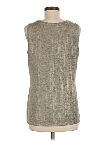 Susan Graver Sleeveless T-Shirt (view 2)