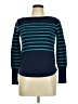 Ann Taylor LOFT Stripes Blue Pullover Sweater Size M - photo 1