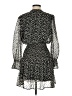 Bishop + Young 100% Polyester Animal Print Black Casual Dress Size M - photo 2