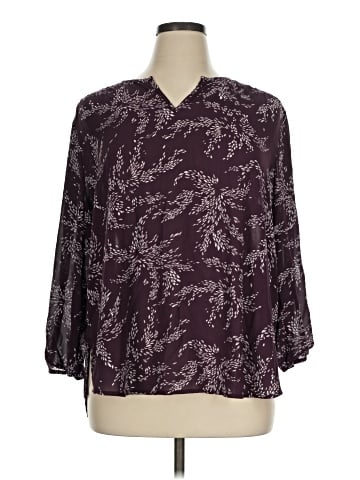 Monday Fun 3/4 Sleeve Blouse (view 1)