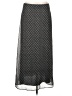 Express 100% Polyester Argyle Gray Casual Skirt Size 9 - photo 1