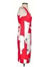 Calvin Klein Graphic Red Cocktail Dress Size 4 - photo 4