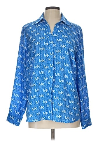 MICHAEL Michael Kors Long Sleeve Blouse (view 1)