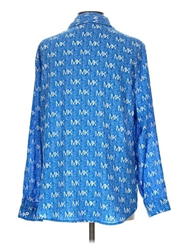MICHAEL Michael Kors Long Sleeve Blouse (view 2)