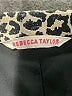 Rebecca Taylor 100% Polyester Animal Print Gold Skort Size 12 - photo 3