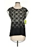 Jaye.e. 100% Polyester Black Short Sleeve Top Size S - photo 1