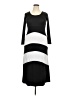 Unbranded Stripes Black Casual Dress Size XXL - photo 1