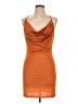 Mind Code Orange Cocktail Dress Size L - photo 1