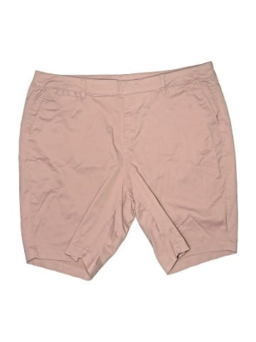 Lane Bryant Khaki Shorts (view 1)