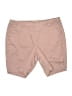 Lane Bryant Solid Tan Khaki Shorts Size 18 - photo 1
