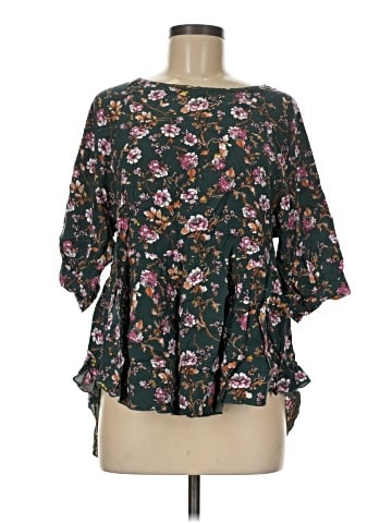 Altar'd State 3/4 Sleeve Blouse (view 1)