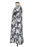 SJS Graphic Gray Casual Dress Size M - photo 5