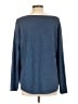 Chico's Blue Pullover Sweater Size Lg (2) - photo 2