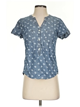 Lucky Brand Short Sleeve Blouse