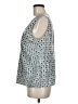 Ellen Tracy 100% Polyester Blue Sleeveless Blouse Size M - photo 5