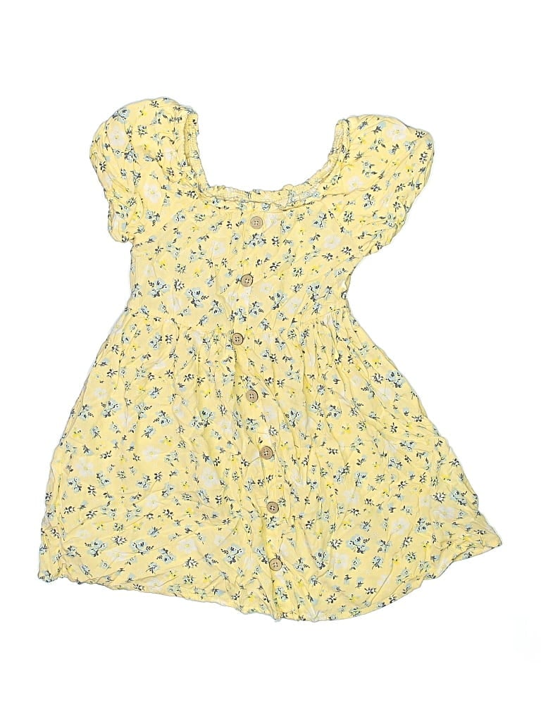 Pre-owned Epic Threads Kids' Dress In Yellow