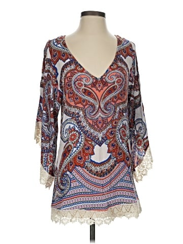 Boston Proper 3/4 Sleeve Blouse (view 1)