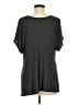 Agnes & Dora Gray Short Sleeve Top Size M - photo 2