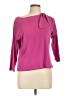 Jason Maxwell Pink 3/4 Sleeve Top Size L - photo 1