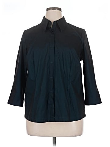Venezia Jeans Clothing Co. 3/4 Sleeve Button-Down Shirt (view 1)