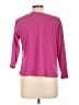 Jason Maxwell Pink 3/4 Sleeve Top Size L - photo 2