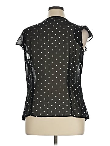 Worthington Short Sleeve Blouse (view 2)