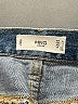 MNG 100% Cotton Blue Denim Shorts Size 4 - photo 3