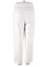Karen Scott Solid White Casual Pants Size 3X - photo 2