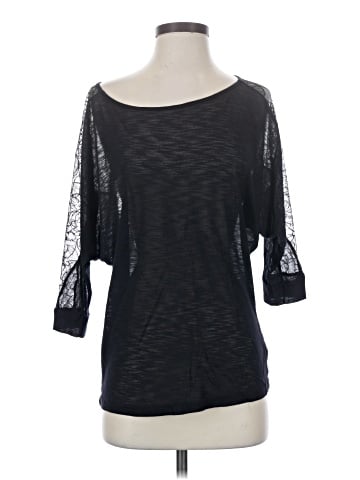Blue Life 3/4 Sleeve Top (view 1)