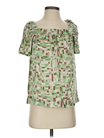 Banana Republic Short Sleeve Silk Top (view 1)