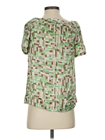 Banana Republic Short Sleeve Silk Top (view 2)
