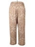 Lane Bryant 100% Polyester Paisley Gold Casual Pants Size 26 - photo 2