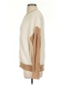 Express Color Block Tan Pullover Sweater Size S - photo 5