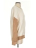 Express Color Block Tan Pullover Sweater Size S - photo 4