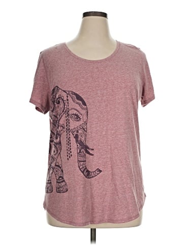 St. John's Bay Short Sleeve T-Shirt (view 1)