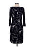Anne Klein Graphic Black Cocktail Dress Size 4 - photo 2