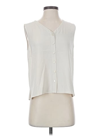 Eileen Fisher Sleeveless Silk Top (view 1)
