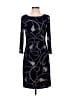 Anne Klein Graphic Black Cocktail Dress Size 4 - photo 1