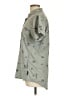 Flylow Print Green Short Sleeve Blouse Size L - photo 5
