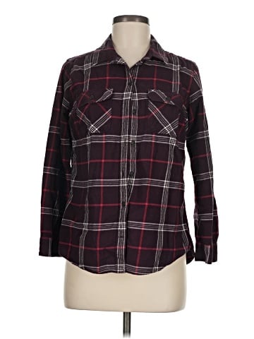 Eddie Bauer 3/4 Sleeve Button-Down Shirt (view 1)