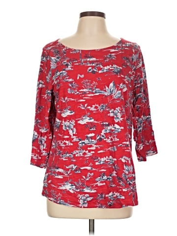 Belle By Kim Gravel 3/4 Sleeve Blouse (view 1)