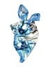 Assorted Brands 100% Polyester Blue Scarf One size - photo 1