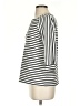 Chico's Stripes Ivory 3/4 Sleeve Top Size S - photo 6