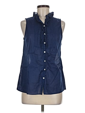Old Navy Sleeveless Button-Down Shirt (view 1)
