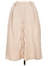 Yincro Solid Tan Casual Skirt Size L - photo 1